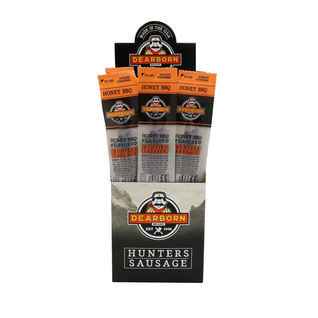 Dearborn Sausage Company Classic Honey BBQ Hunter Sausage 1 oz ea/24 ct