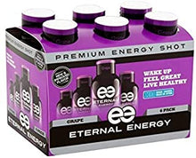 Load image into Gallery viewer, Eternal Energy Drink Grape Flavor 8 packs of 6
