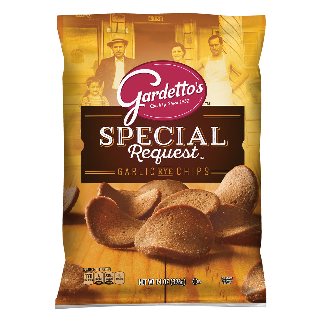 Gardetto's Garlic Rye Chips, 7 bags